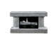 3 Foot Cremation Bench - Super Gray