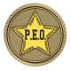 P.E.O. Medallion