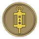 PI Delta PSI Medallion