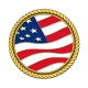 US Flag Medallion