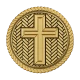Cross Herringbone Medallion
