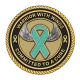 Ovarian Cancer Medallion
