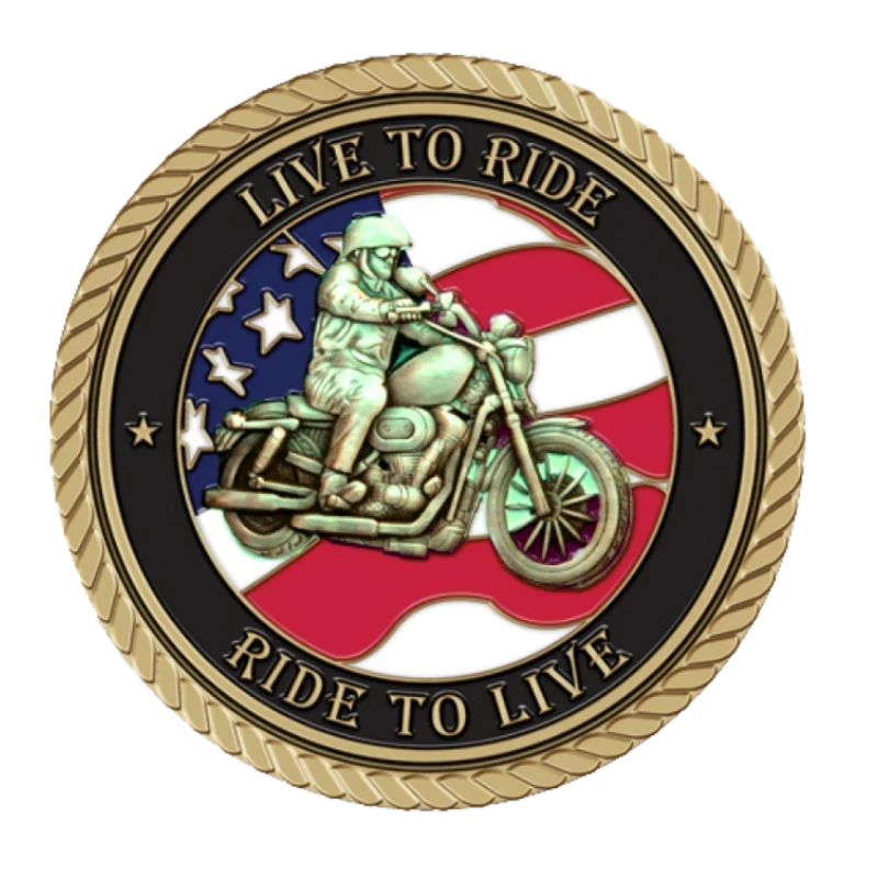 Harley Rider Medallion