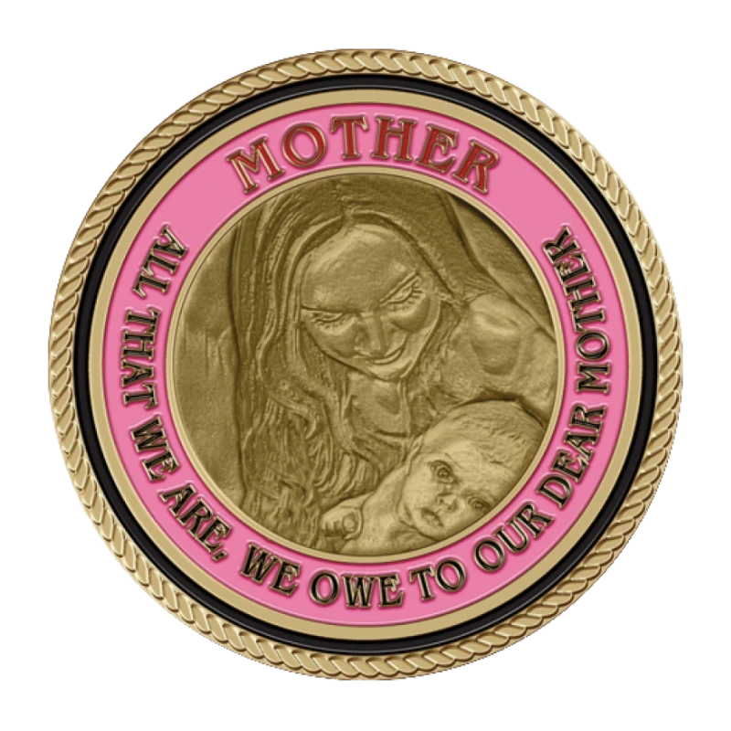 Mother's Gaze Medallion