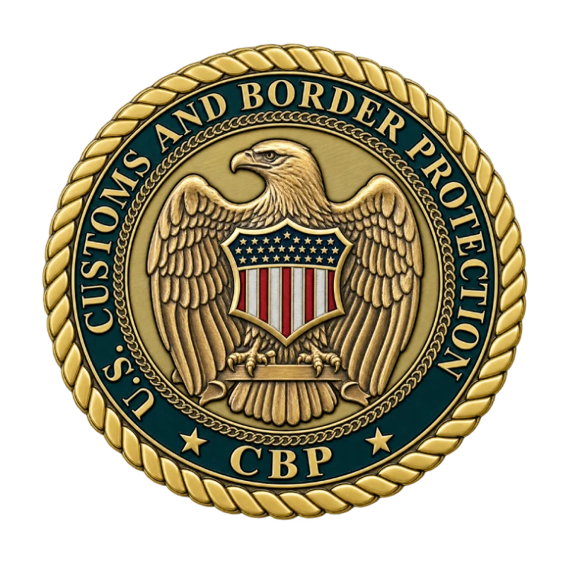 Border Patrol Medallion