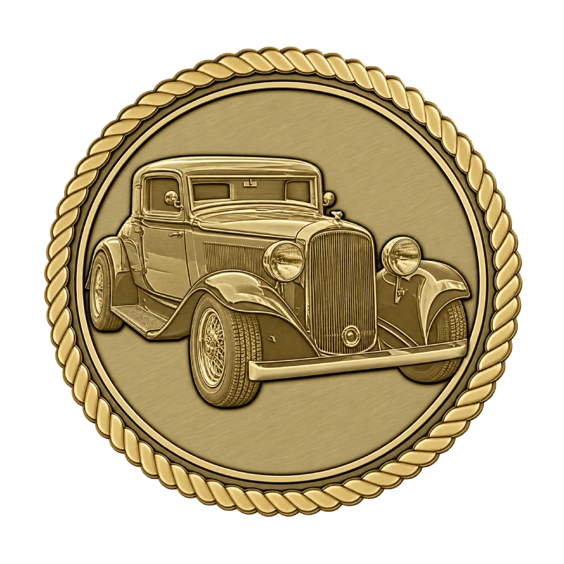 Deuce Coupe Medallion
