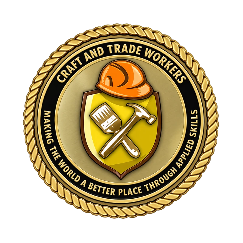 Craft and Trade Workers Medallion
