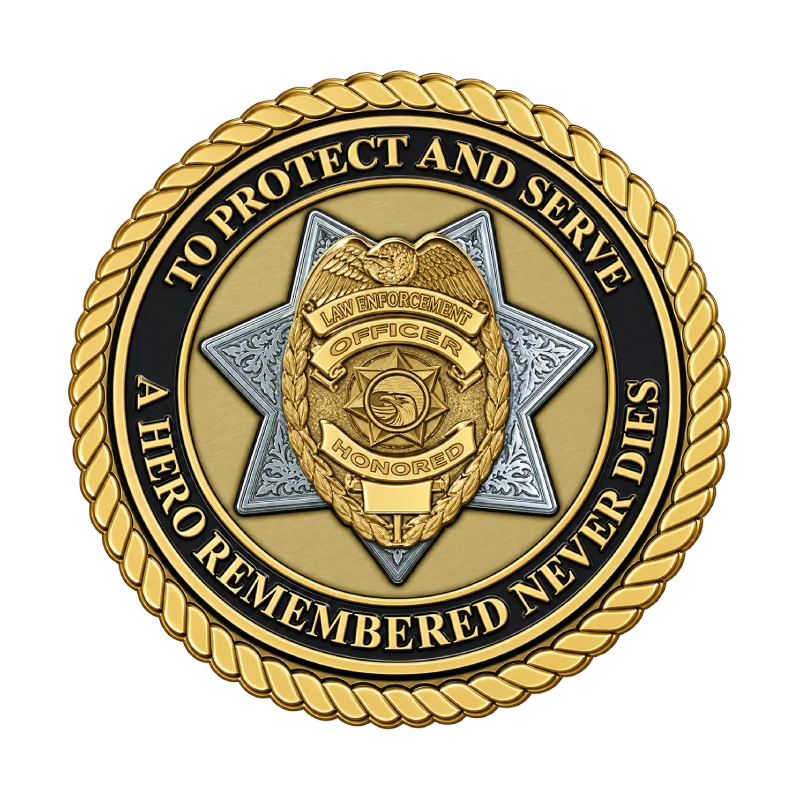 Law Enforcement Medallion
