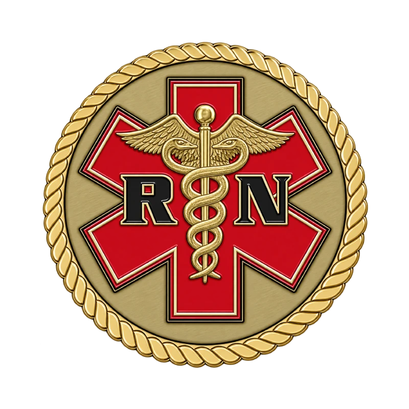 Nurse ER Medallion
