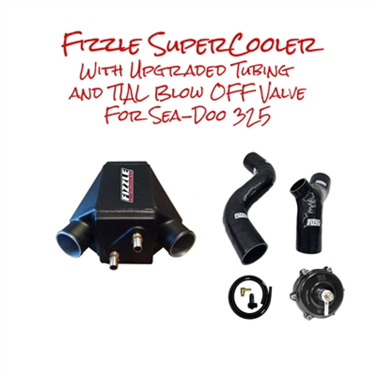 Fizzle SuperCooler for Sea-Doo 325 with Tial Blow Off Valve