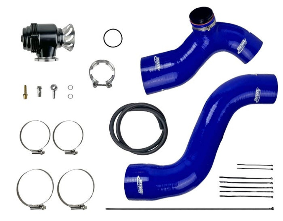 RIVA Sea-Doo 325 Intercooler Tubing Upgrade Kit with TiAL 'QRJ Blow-Off Valve
