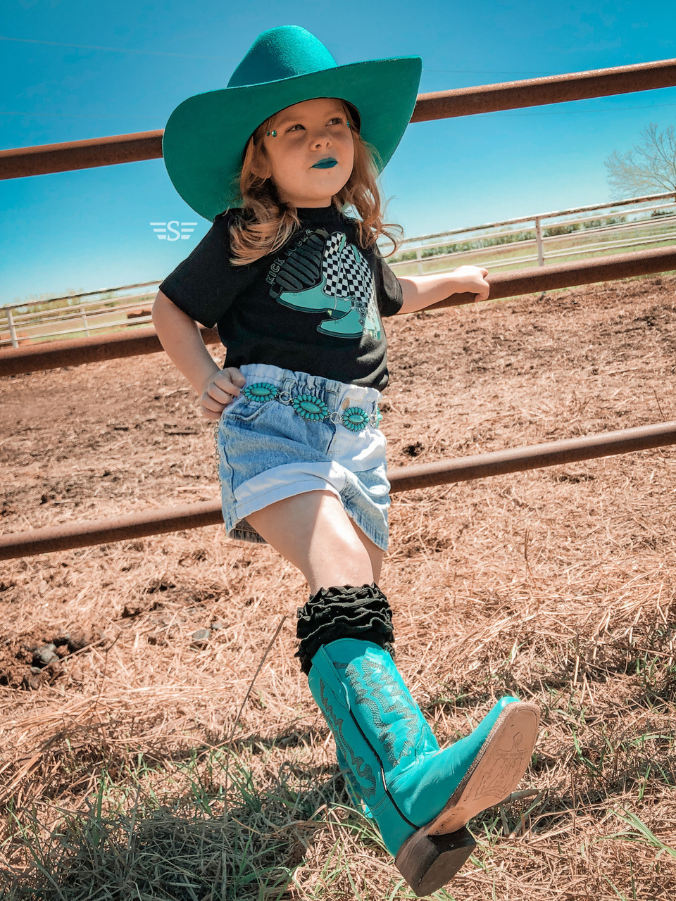 Kids Kick Rocks Cowboy Tee - Flying S Company