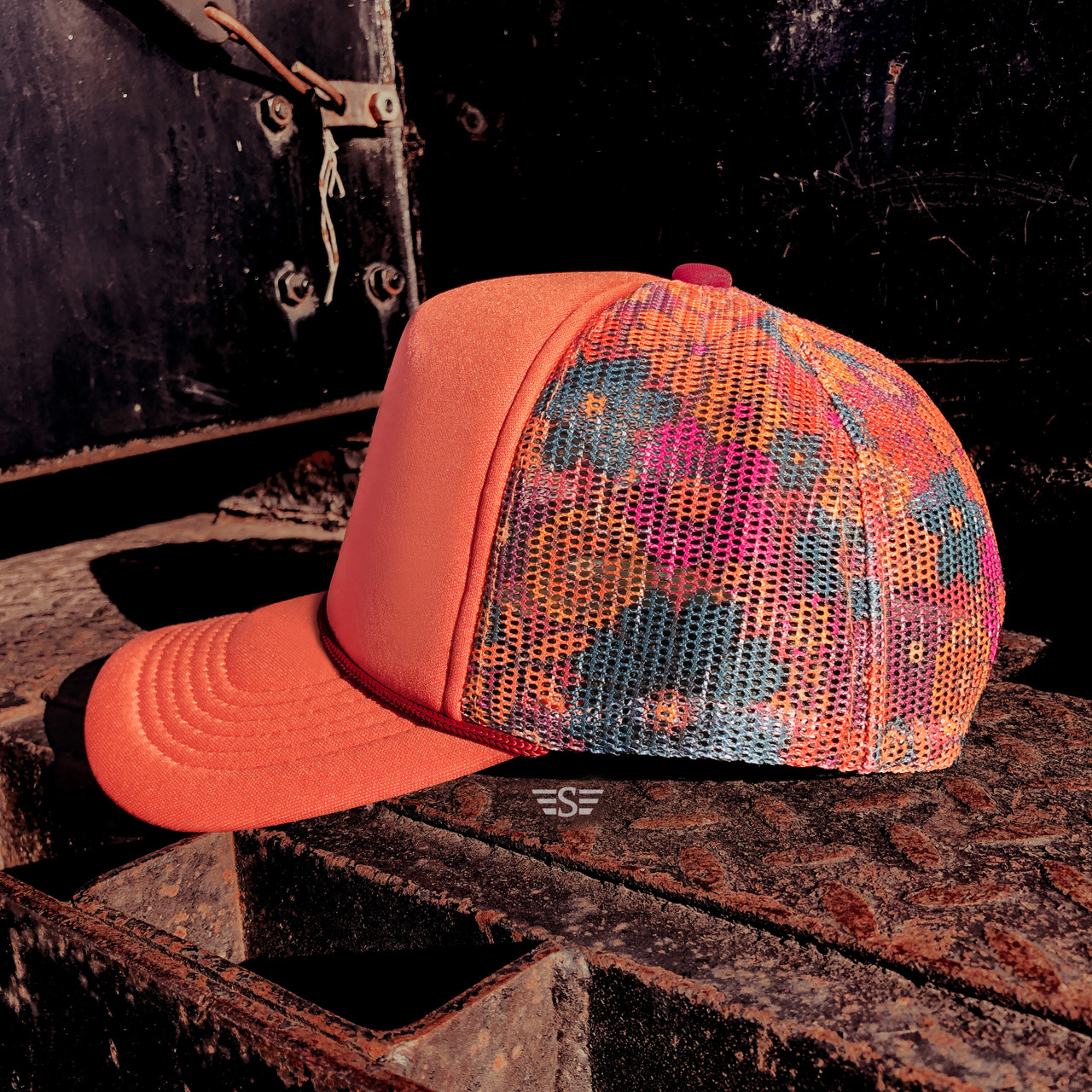 Floral Mesh Back Cap - Flying S Company