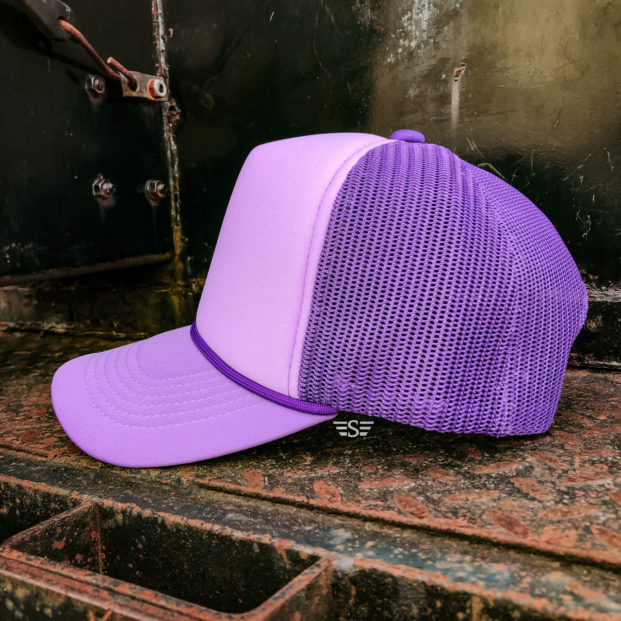 Tri Color Mesh Magna Pony® Trucker Cap - Flying S Company