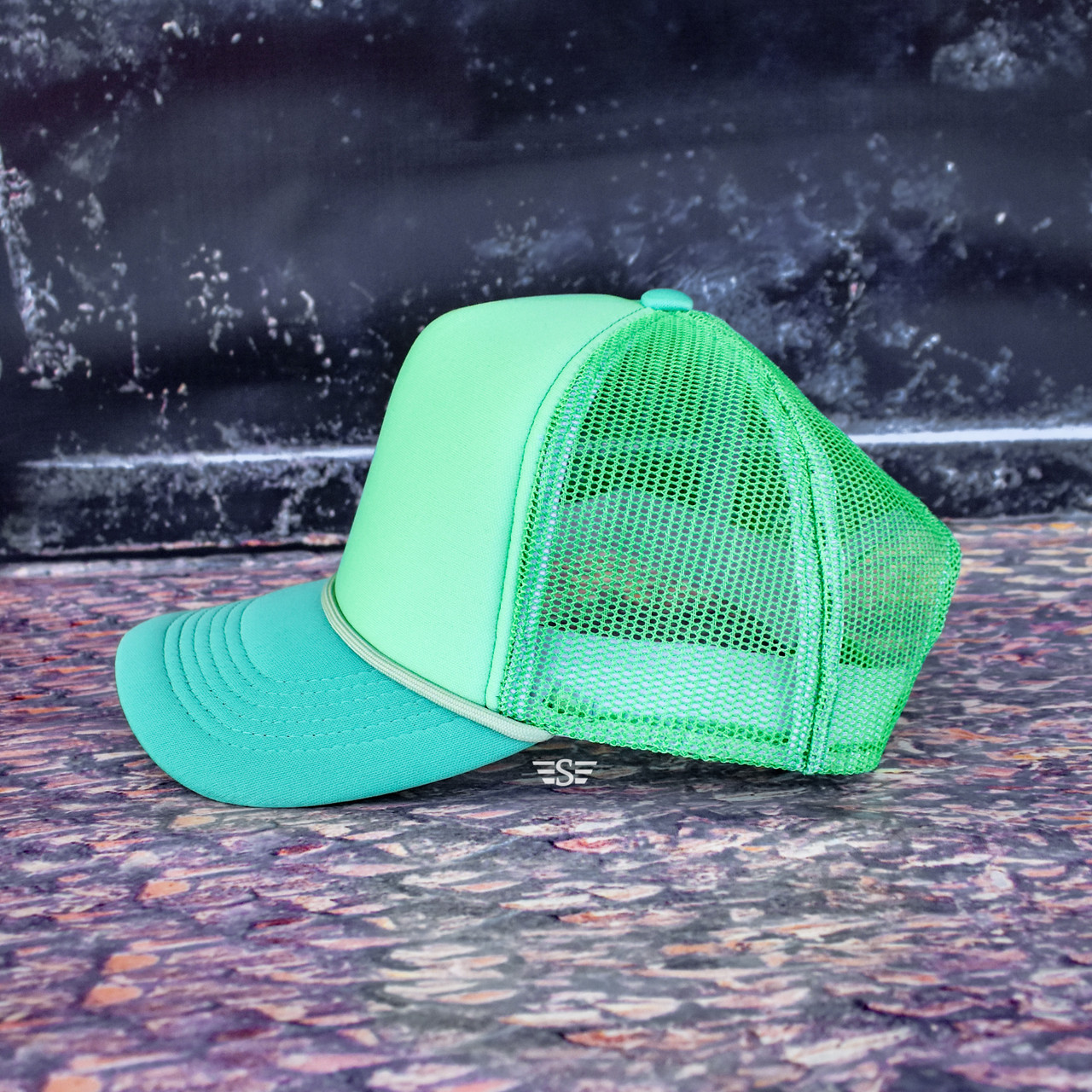 Tri Color Mesh Magna Pony® Trucker Cap - Flying S Company