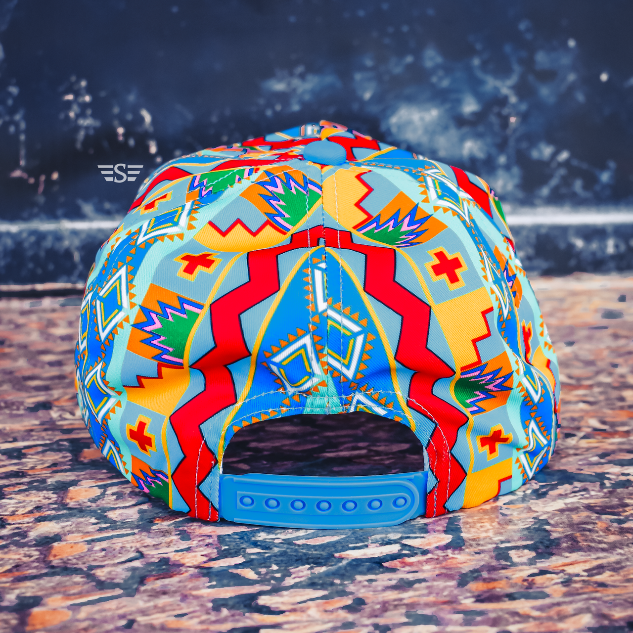 Vintage Geo Aztec Pawpaw Cap - Flying S Company