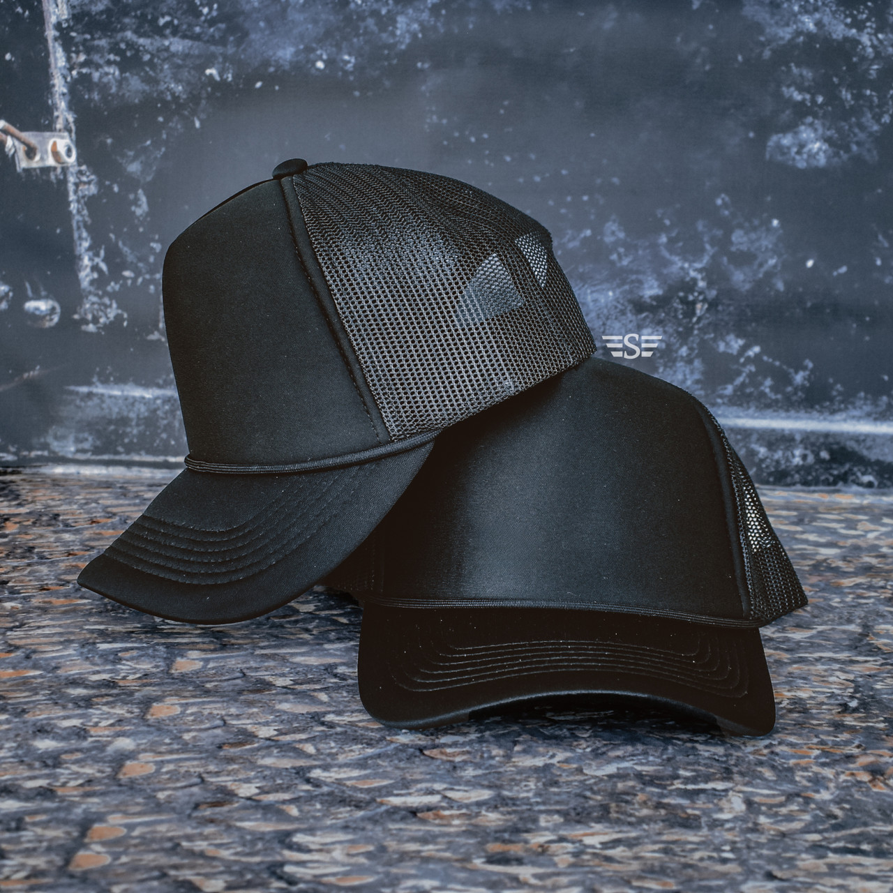 Ice Cream Drip Foam Trucker