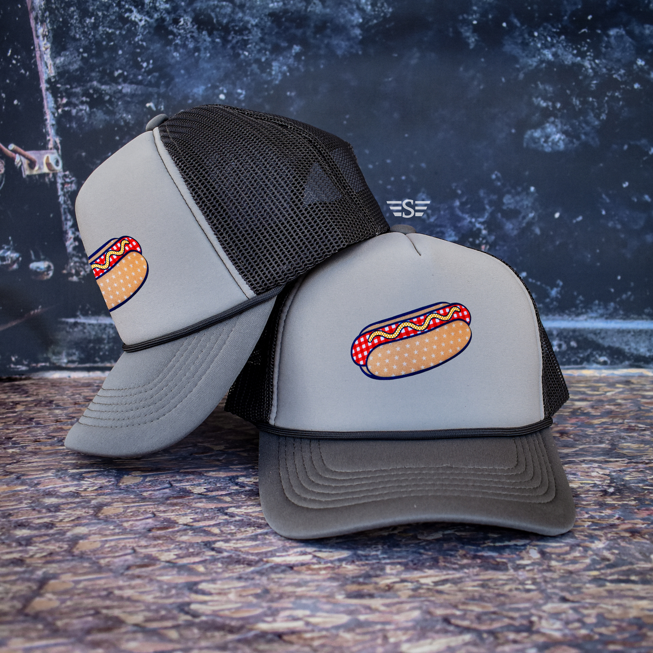 Hot Dog Magna Pony® Mesh Foam Trucker Hat - Flying S Company