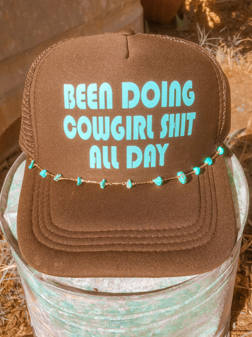 Cowgirl Shit Trucker Cap