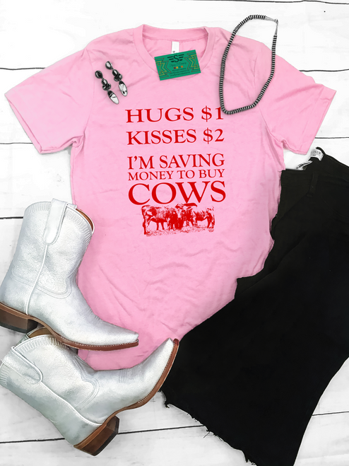 graphic tee, t-shirt, shirt, ranch, cattle, cow, cows, horse, horses, cattle women, rancher, western, punchy, ranchy, desert, cowboy, cowgirl, ranching, hugs, valentines