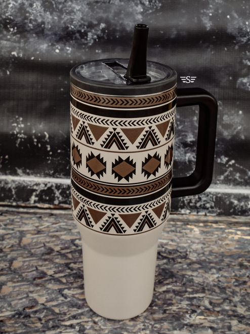 cup, tumbler, 40oz, double walled, stainless steel ranch, cattle, cow, cows, horse, horses, cattle women, rancher, western, punchy, ranchy, desert, cowboy, cowgirl