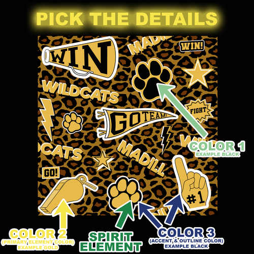 Spirit Element School Spirit Blanket - Flying S Company