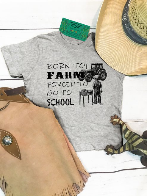 graphic tee, t-shirt, shirt, ranch, cattle, horse, cattle women, rancher, western, punchy, ranchy, desert, cowboy, cowgirl, kids, born to farm