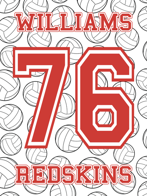 Personalized Name/Number Blanket - Sports Personalized Name/Number Blanket - Sports