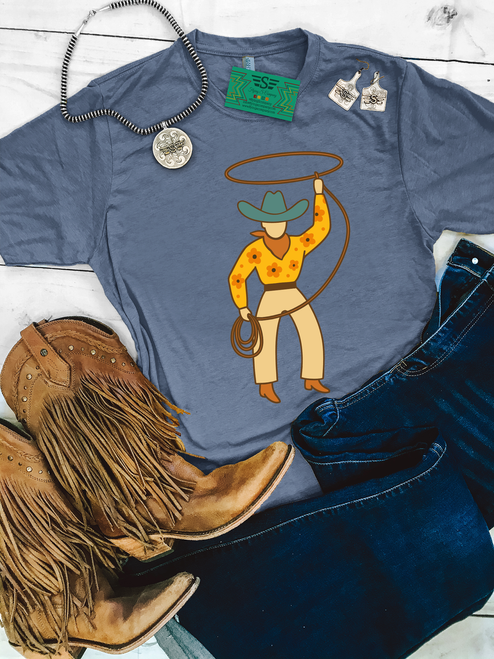 western graphic tee, cowboy graphic shirt, floral western shirt, roper graphic tee, western boutique shirt, cowgirl graphic tee, ranch lifestyle shirt, western aesthetic tee, rodeo style shirt, stock show outfit top, western casual wear, cowboy culture apparel, western illustration shirt, cowgirl outfit staple, ranch inspired graphic tee, western women’s graphic shirt, blue jean western tee, modern western apparel, western art shirt, cowgirl boutique clothing