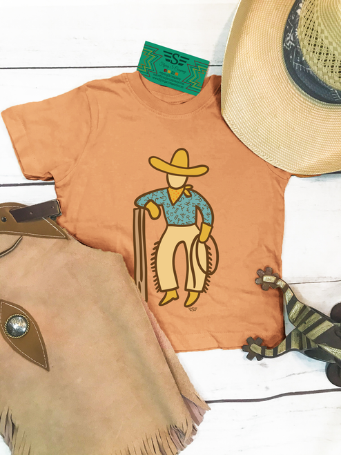 ranch break cowboy tee, kids western tee, cowboy kids shirt, western graphic kids tee, toddler cowboy shirt, ranch kid clothing, western boutique kids, rodeo kids outfit, country kids apparel, unisex kids tee, sunset kids shirt, western lifestyle kids, stock show kids outfit, cowboy aesthetic kids