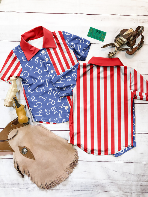 patriotic swim shirt, fourth of july swim shirt, red white blue swim shirt, patriotic button up shirt, patriotic western shirt, western patriotic shirt, fourth of july button up shirt, patriotic lake shirt, patriotic beach shirt, patriotic pool shirt, western brands shirt, western brand print shirt, cowboy patriotic shirt, western swim shirt, swim safe shirt, swim safe swimwear, patriotic cowboy shirt, western summer shirt, patriotic vacation shirt, patriotic ranch shirt, patriotic family matching outfit, daddy and me patriotic shirt, western patriotic outfit, patriotic western swimwear, red white blue western shirt