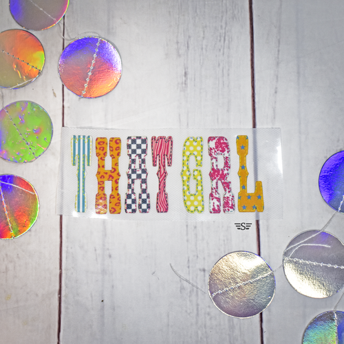 thatgrl graphic, that grl shirt design, it girl aesthetic graphic, trendy boutique graphic, western trendy design, patchwork letter design, mixed pattern lettering, colorful statement graphic, gen z fashion graphic, confident quote shirt, bold typography design, trendy western boutique graphic, retro modern lettering, aesthetic statement tee, fashion forward graphic design, boutique style apparel design, colorful letter graphic, unique typography design, playful pattern lettering, trendy girl shirt design, main character energy shirt, modern western graphic, statement fashion graphic, bold letter aesthetic, viral phrase design