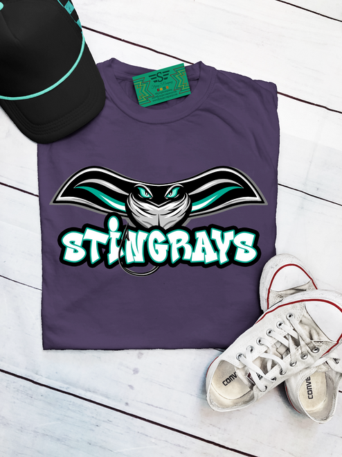 Little League Team - Stingrays Tee