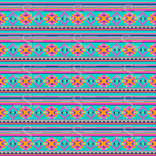 Wild Rose Aztec SEAMLESS file