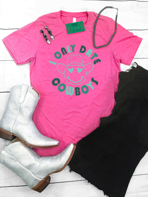 graphic tee, t-shirt, shirt, ranch, cattle, cow, cows, horse, horses, cattle women, rancher, western, punchy, ranchy, desert, cowboy, cowgirl, valentines, holiday, steer, leopard, pink