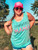 tank, tanktop, turquoise, sleeveless, western tank, western tanktop, cattle, western, rodeo, cowkid, cowboy, cowgirl, mama