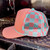 cap, hat, trucker hat, headwear, trucker, check, checkered, racing, school spirit, pep rally, school mascot, football, basket ball, baseball, boujee, trucker, hat bar