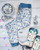 western chinoiserie, blue western baby outfit, cowboy baby clothes, western pajamas, chinoiserie baby gown, blue floral cowboy print, Flying S Company, boutique western baby clothes, kids western set, cowboy zippie, blue and white western, ranch baby outfit, western joggers, western two piece