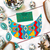 vintage, geo, cowboy, cowgirl, western, rodeo, colorful