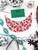 Christmas, aztec, bandana, lights, plaid, Santa,  steer, cowboy, cowgirl, candy cane, aztec, red, green, pink, cowboy Christmas