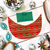 Christmas, aztec, bandana, lights, plaid, Santa,  steer, cowboy, cowgirl, candy cane, aztec, red, green, pink, cowboy Christmas