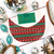 Christmas, aztec, bandana, lights, plaid, Santa,  steer, cowboy, cowgirl, candy cane, aztec, red, green, pink, cowboy Christmas