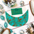 turquoise, stone, checkered, naja, western, cowboy, cowgirl