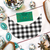 pattern, pattern mix, polka dot, gingham, houndstooth, black and white, colorful, spring