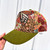 Grandma's Garden tapestry Magna Pony hat, tapestry ponytail hat, floral tapestry hat, vintage floral baseball cap, quilt patchwork hat, cottagecore hat, floral canvas hat, Magna Pony hat, magnetic ponytail hat, western women's hat, farmhouse hat, butterfly hat, floral patchwork cap, vintage western hat, sage green hat, canvas baseball cap, women's ponytail cap, boutique western hat, Flying S Company hat, grandma's garden hat