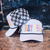 THATGRL mesh cap, THATGRL mesh cap, THATGRL hat, girls mesh cap, women’s mesh cap, checkered mesh cap, black and white checkered hat, checkerboard mesh hat, colorful trucker hat, patterned mesh cap, retro mesh cap, western mesh cap, western trucker hat, cowgirl trucker hat, colorful western hat, trendy western cap, statement trucker hat, women’s trucker cap, boutique trucker hat, colorful letter hat, retro western hat, checkered trucker cap, mesh back cap, foam front trucker hat, Flying S Company