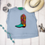 Floral boot graphic shirt, floral cowboy boot shirt, western floral graphic tee, colorful cowboy boot shirt, retro western shirt, vintage floral boot tee, turquoise cowboy boot shirt, western women's graphic tee, cowgirl floral shirt, funky western graphic tee, colorful western shirt, retro cowgirl shirt, western boutique clothing, bright western graphic tee, floral western shirt, boho western shirt, rodeo graphic tee, stock show shirt, country concert outfit, western fashion for women, colorful cowgirl clothing, hand drawn cowboy boot shirt, Flying S Company