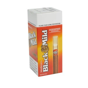 Cue the saxophone! Black & Mild Jazz Plastic Tip cigars offer a blend of Cavendish, Burley, and Golden Virginia pipe tobaccos that deliver rich flavor and a sweet aroma without all the hassle of a pipe. This pipe-tobacco cigar provides an unmatched taste from a brand that has one of the most loyal following in the industry. You have to taste it to believe it! For a reliable, everyday smoke, you can't go wrong with the Black & Mild Jazz Plastic Tip cigarillos.