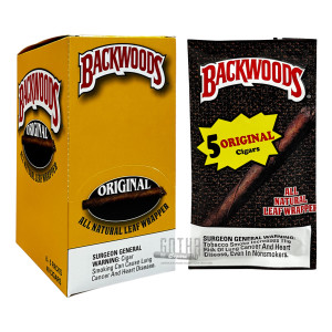 Backwoods Cigars Original Wild 'n Mild offer a unique, rustic smoking experience that's both smooth and satisfying. These cigars are made with high-quality tobacco and feature an all-natural leaf wrapper, giving them their signature look and rich flavor. Backwoods Cigars Original Wild 'n Mild offer a unique, rustic smoking experience that's both smooth and satisfying. These cigars are made with high-quality tobacco and feature an all-natural leaf wrapper, giving them their signature look and rich flavor.