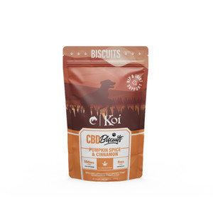 Product Specifications

Promotes better mobility and joint health in dogs
Comes in a dog-friendly Pumpkin Spice & Cinnamon flavor
Veterinarian formulated with all-natural, non-GMO organic ingredients
5 mg hemp-derived CBD per treat
30 treats per bag for a total of 150 mg of CBD